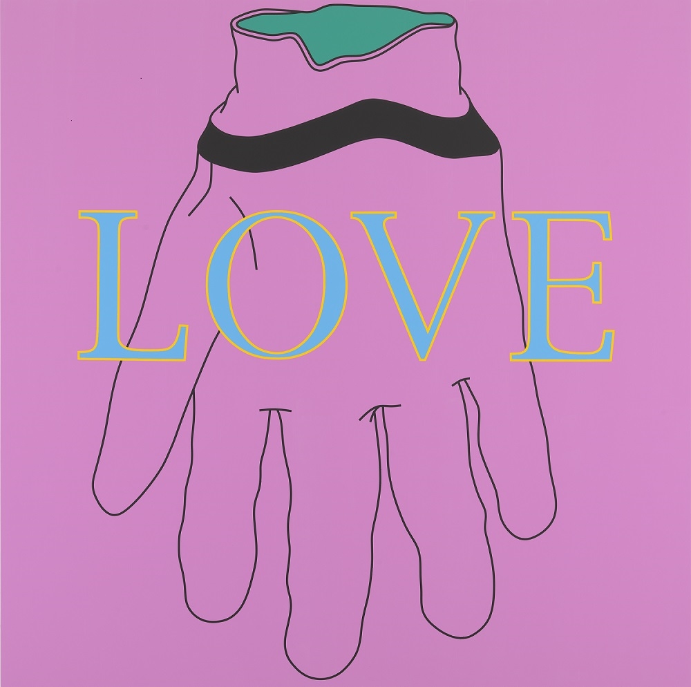 Michael Craig-Martin_Untitled (loveglove)_2011, Private collection (출처 헤레디움)