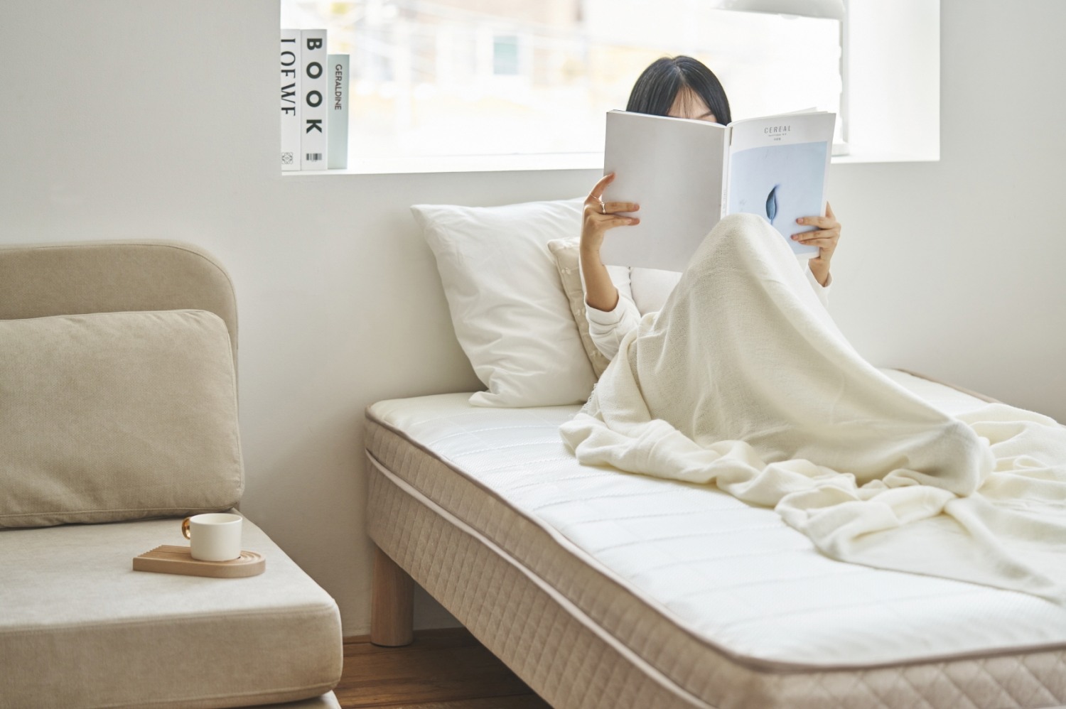 사진=레이디가구 오트 일체형 침대