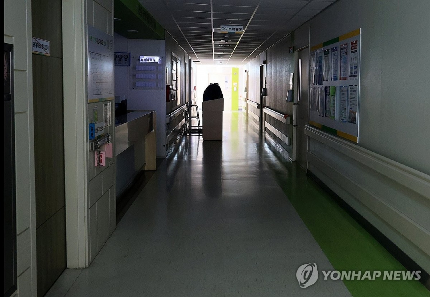 폐쇄된 병동(사진=연합)