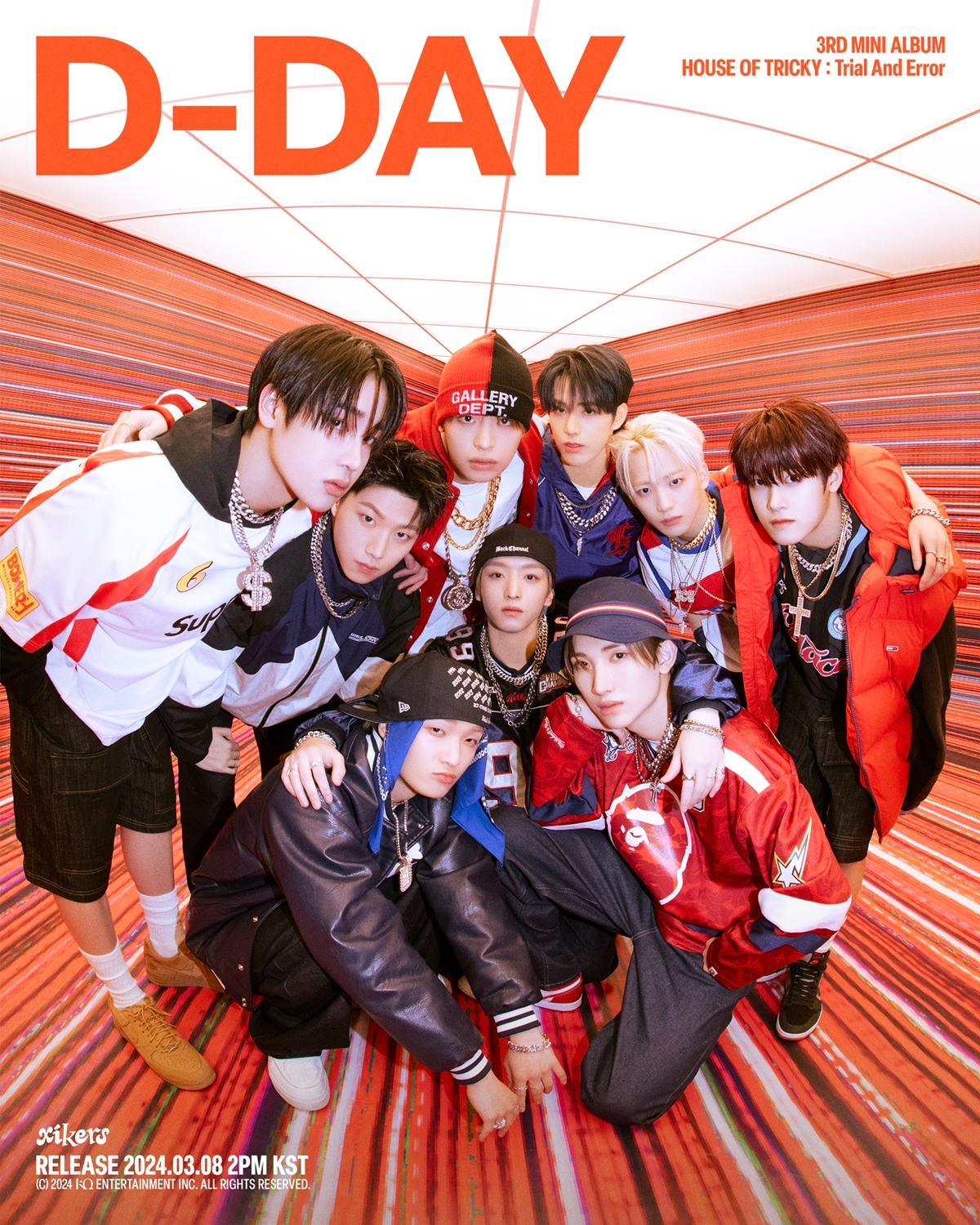 싸이커스, ‘D-DAY’ 포스터 공개…8일 미니 3집 ‘하우스 오브 트리키 : 트라이얼 앤 에러’ 발매