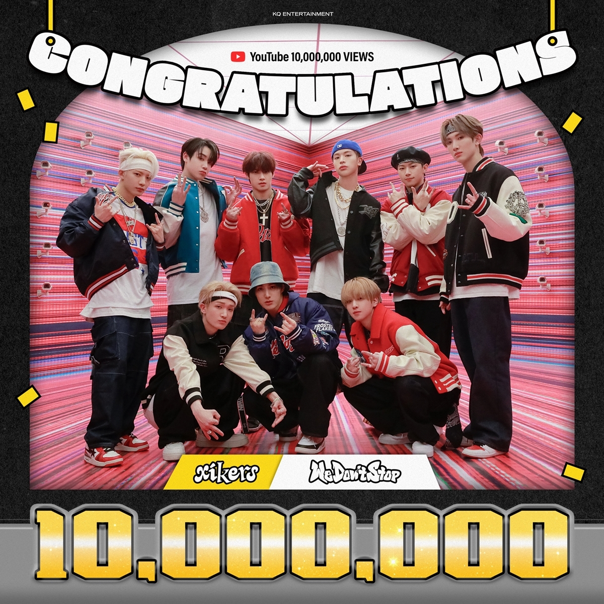 싸이커스, 타이틀곡 ‘위 돈트 스톱’ 뮤직비디오 17시간 만에 1천만 뷰 돌파…9일 ‘쇼! 음악중심’ 출연
