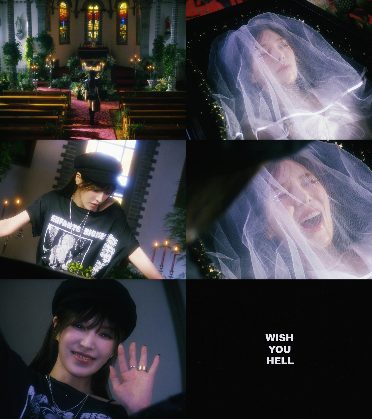 레드벨벳 웬디, 신곡 'Wish You Hell' 뮤직비디오 티저 공개…‘리드미컬한 분위기+콘셉추얼 비주얼’ 눈길