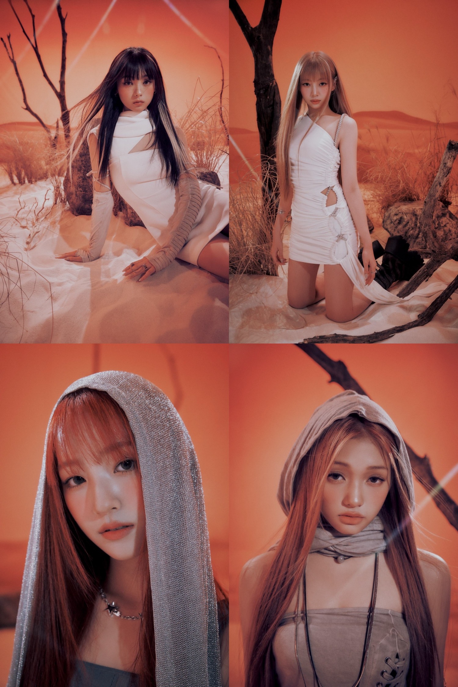 유니스 진현주X나나X젤리당카X방윤하, ‘위 유니스’ 두 번째 콘셉트 포토 공개…4인 4색 매력 포텐