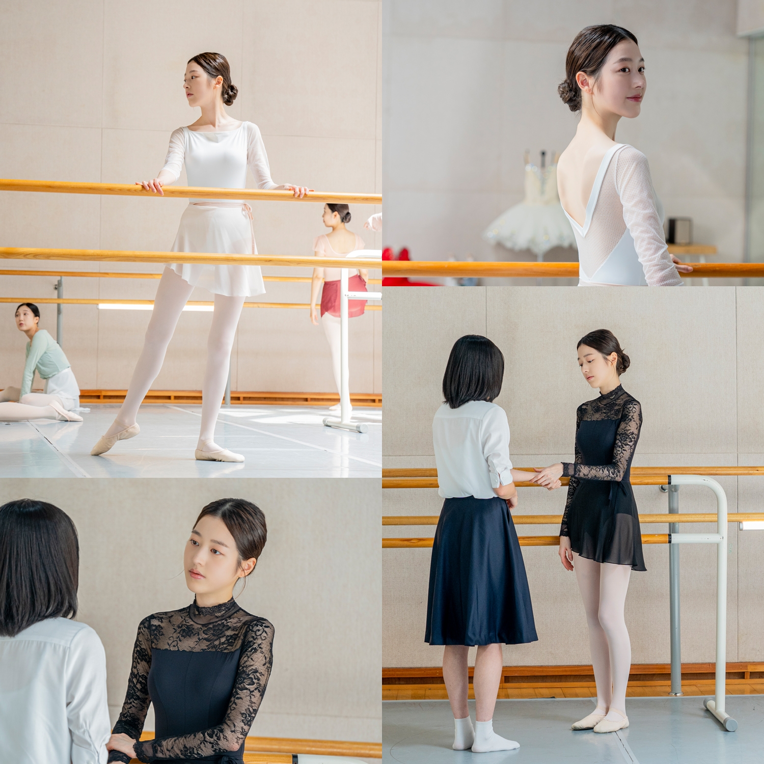 ‘피라미드 게임’ 장다아, ‘백조 VS 흑조’ 인형 같은 발레 연습 현장 포착