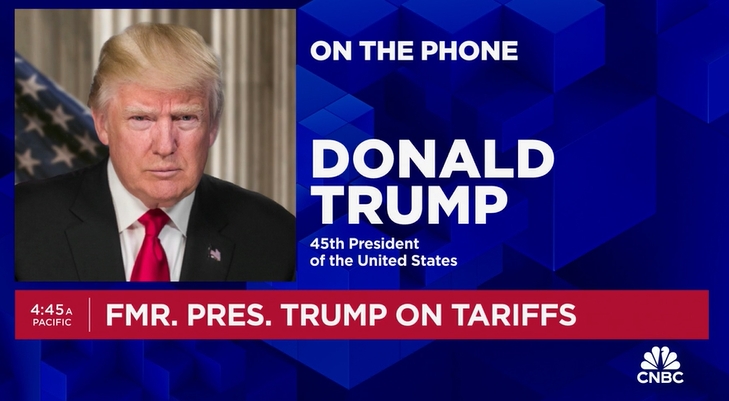 (상보) 미 트럼프 "나는 관세 신봉자"...대중 '관세폭탄' 재확인