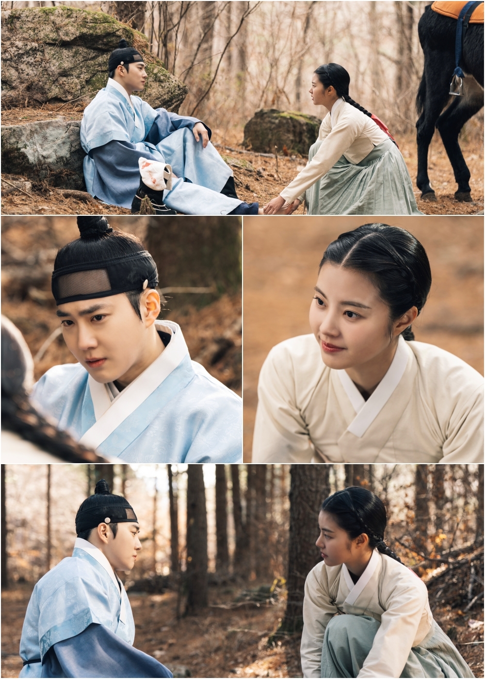 ‘세자가 사라졌다’ 수호X홍예지, 옥신각신 치료 투 샷 현장…두 사람에게 도대체 무슨 일이?