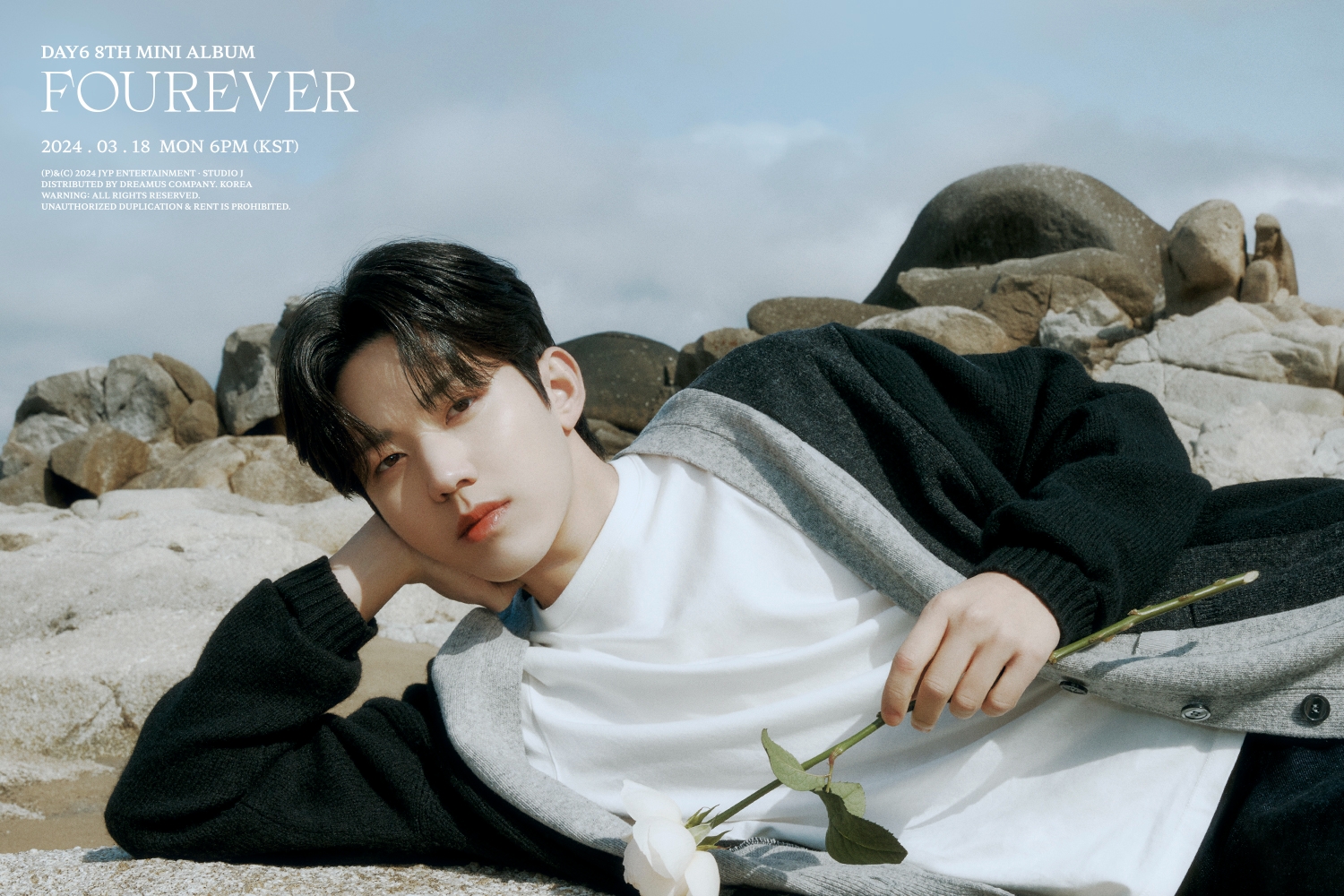 DAY6 도운, 새 미니 앨범 'Fourever' 개인 티저 오픈…‘설렘 지수 높이는 훈훈美’
