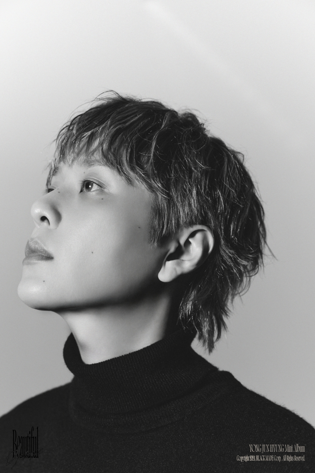 용준형, ‘Beautiful Dystopia’ 새로운 분위기 예고…흑백 이미지 속 딥한 매력
