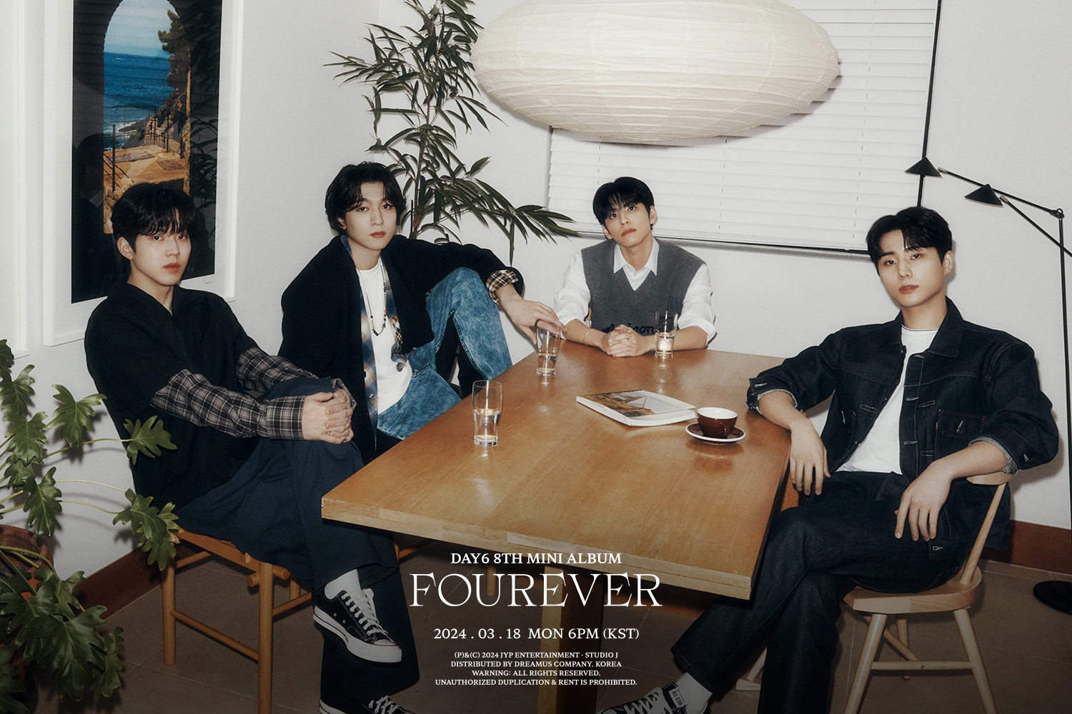 DAY6, 신곡 'Welcome to the Show' 음원 차트 1위…‘믿고 듣는 데이식스’ 활약 기대