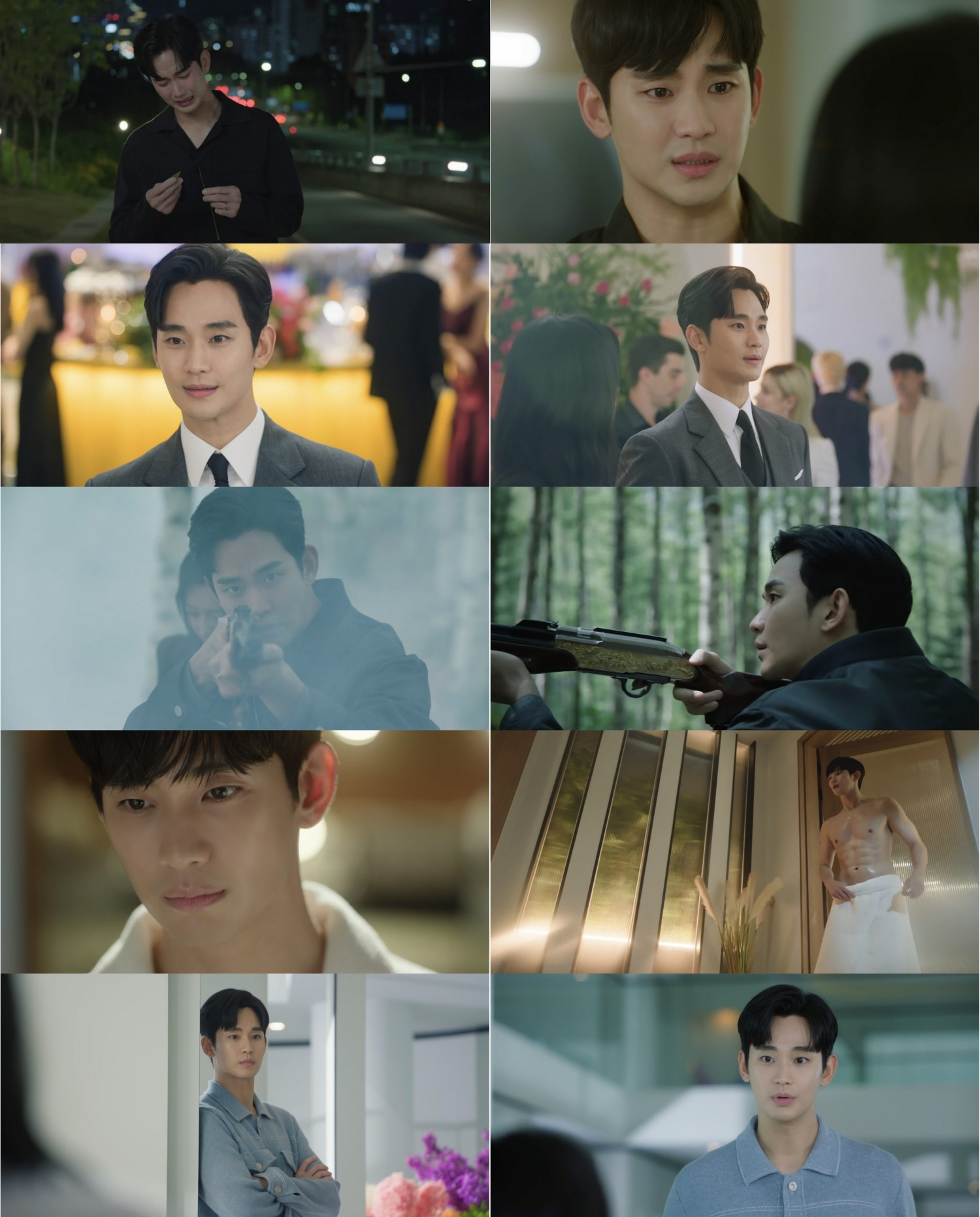 ‘눈물의 여왕’ 김수현, 코믹+멜로+설렘+질투 ‘로코 킹’의 도파민 터진 연기 파티 명장면 5