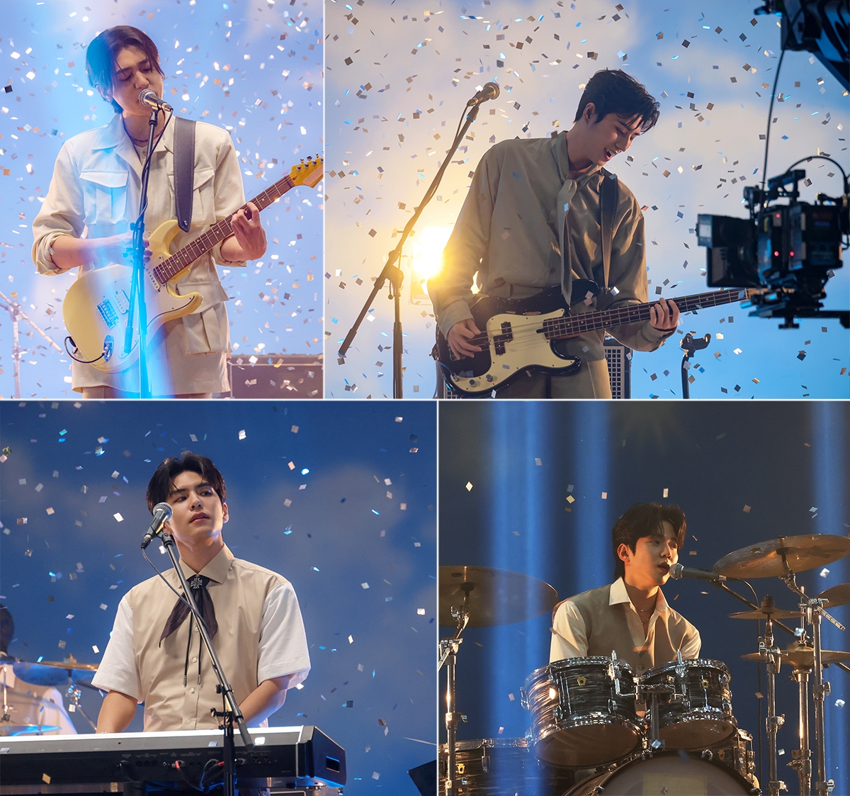DAY6, 신곡 ‘Welcome to the Show’ 뮤직비디오 비하인드 컷 공개…'완전한 DAY6'가 가진 환한 에너지