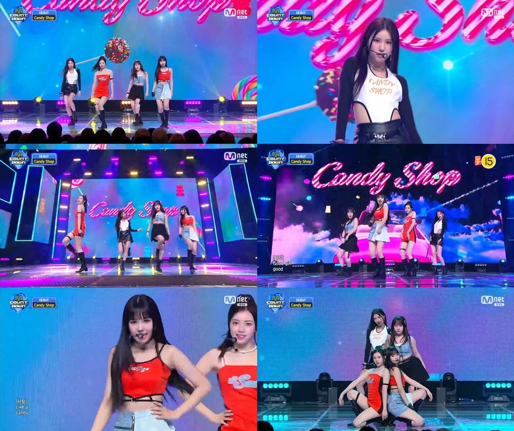 ‘엠카운트다운’ 캔디샵, ‘Good Girl’로 성공적 데뷔 무대…'스마일 춤'으로 강렬한 중독성 선사