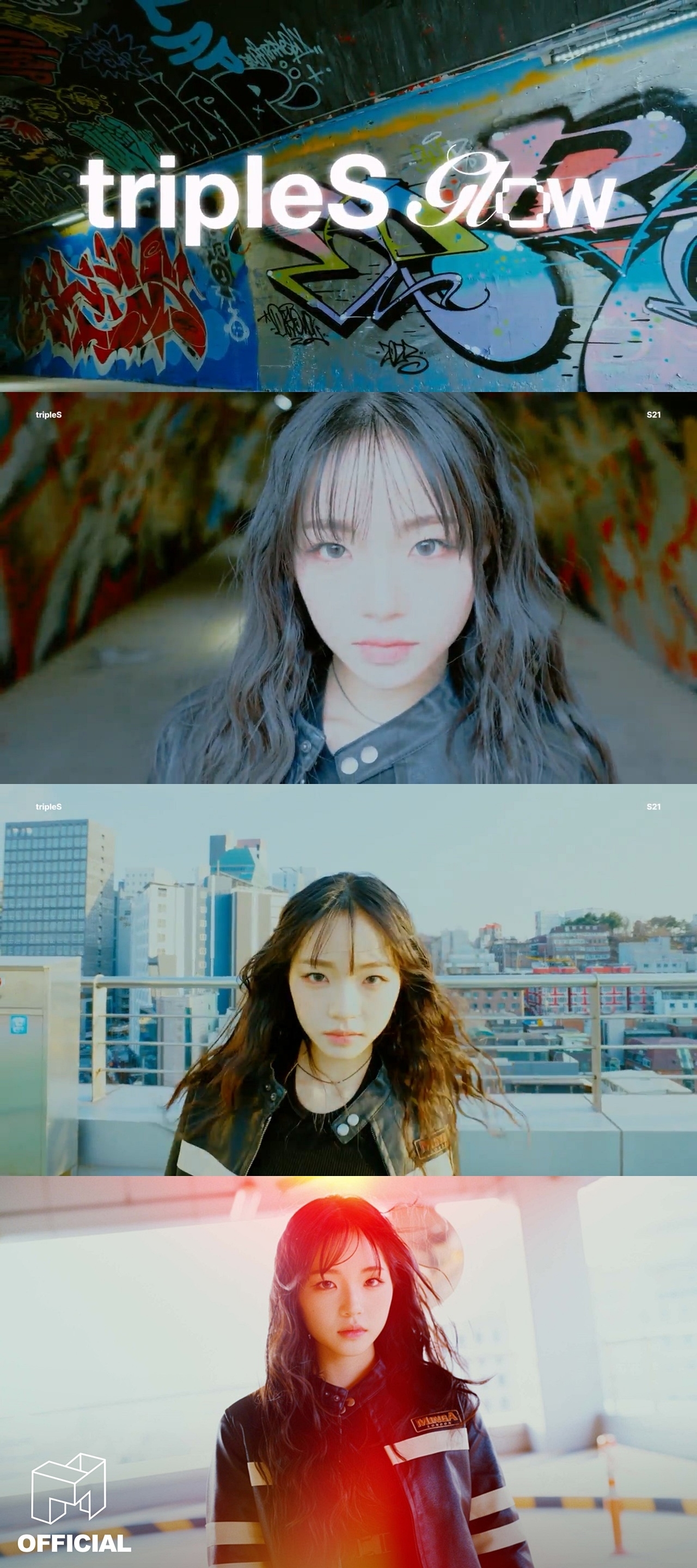 트리플에스, S21 김채원 티저 오픈…'에너제틱 매력+빛나는 비주얼'