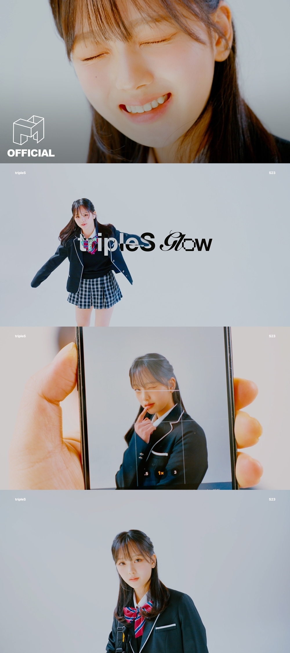 트리플에스, 새 멤버 S23 정해린 티저 오픈…'귀염뽀짝' 매력둥이 떴다