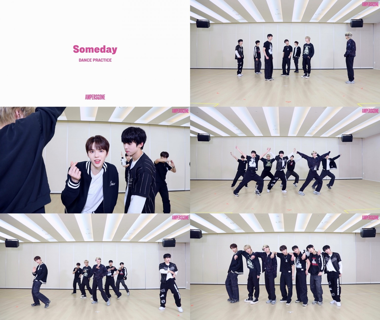 앰퍼샌드원, ‘Someday’ 안무 영상 공개…‘청량한 멜로디+사랑스러운 매력’