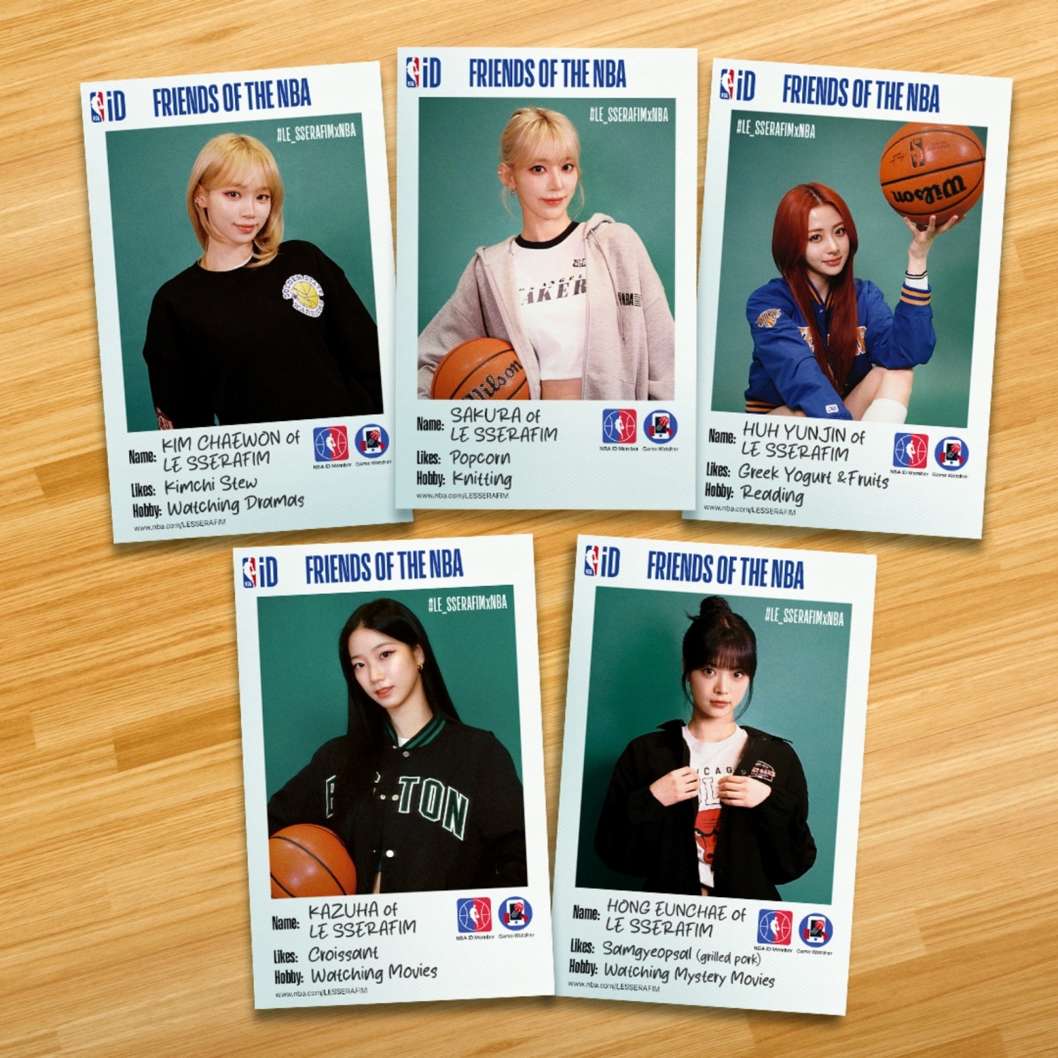 르세라핌, ‘프렌즈 오브 더 NBA’ 발탁…“전 세계 NBA 팬과 더 많은 것 경험할 수 있기를”
