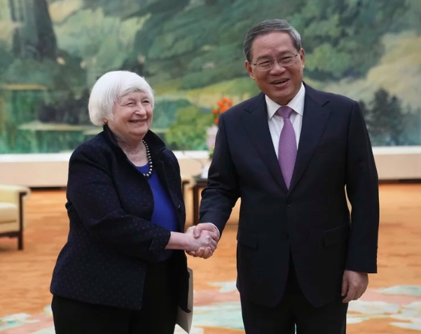 (상보) '방중' 옐런 "미중 추가 회담 개최 합의...거시경제 불균형 논의 촉진"