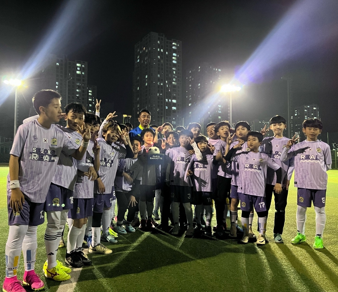 세종시 유소년 축구클럽 레알 FC, 5학년 선수 울산 현대 진학 확정