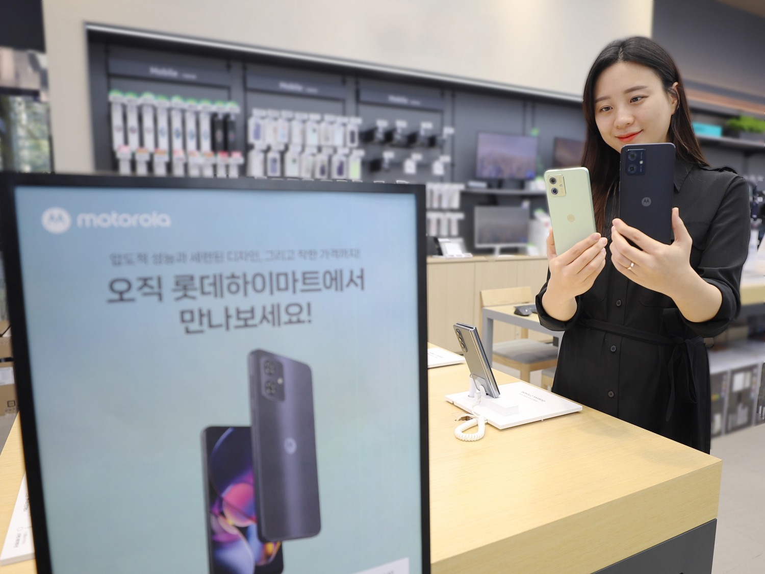롯데하이마트, 모토로라 스마트폰 ‘Moto G54’ 5G 자급제 상품 국내 출시