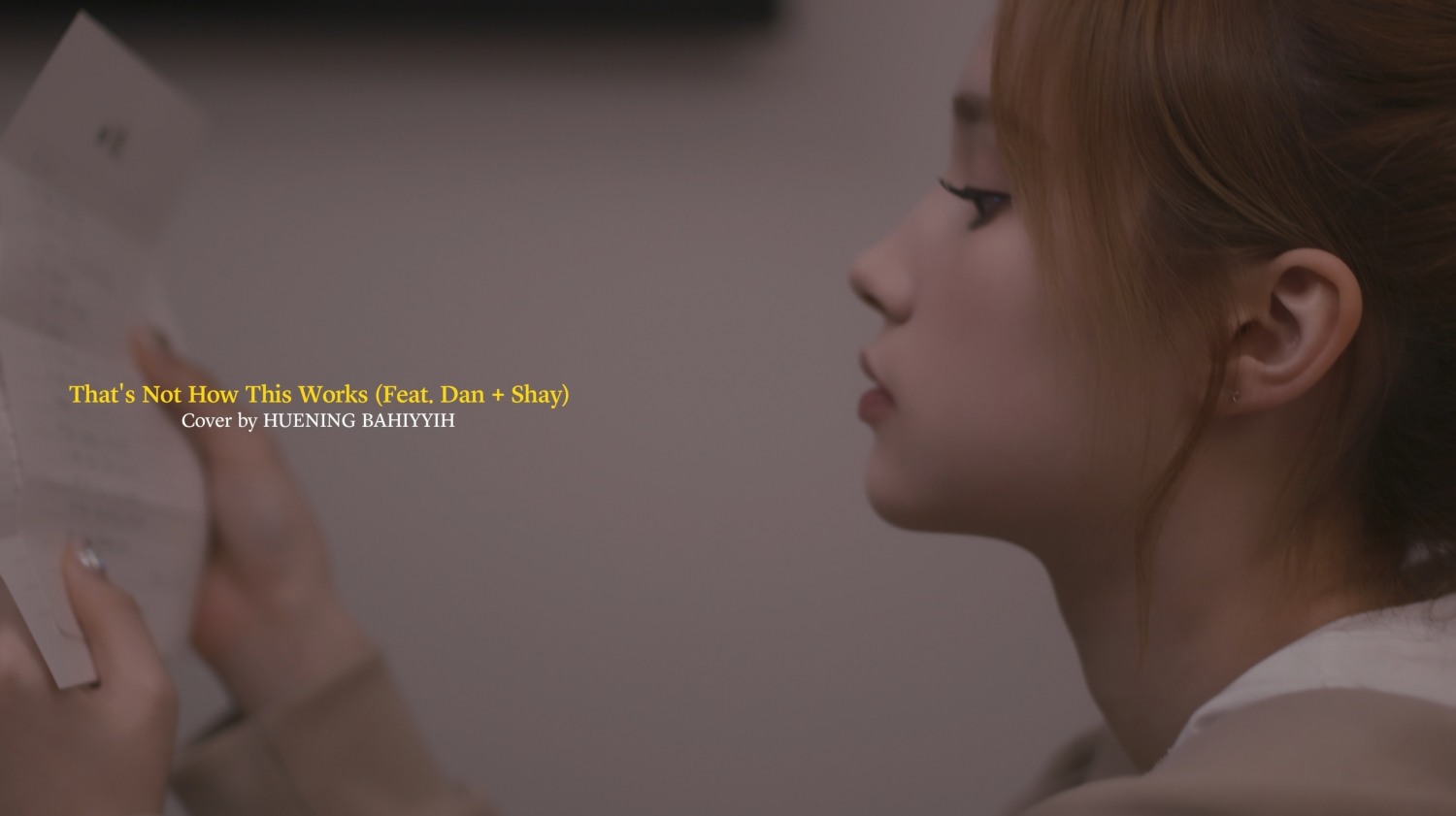 케플러 휴닝바히에, 찰리 푸스 'That's Not How This Works' 커버…무결점 보컬 역량 증명