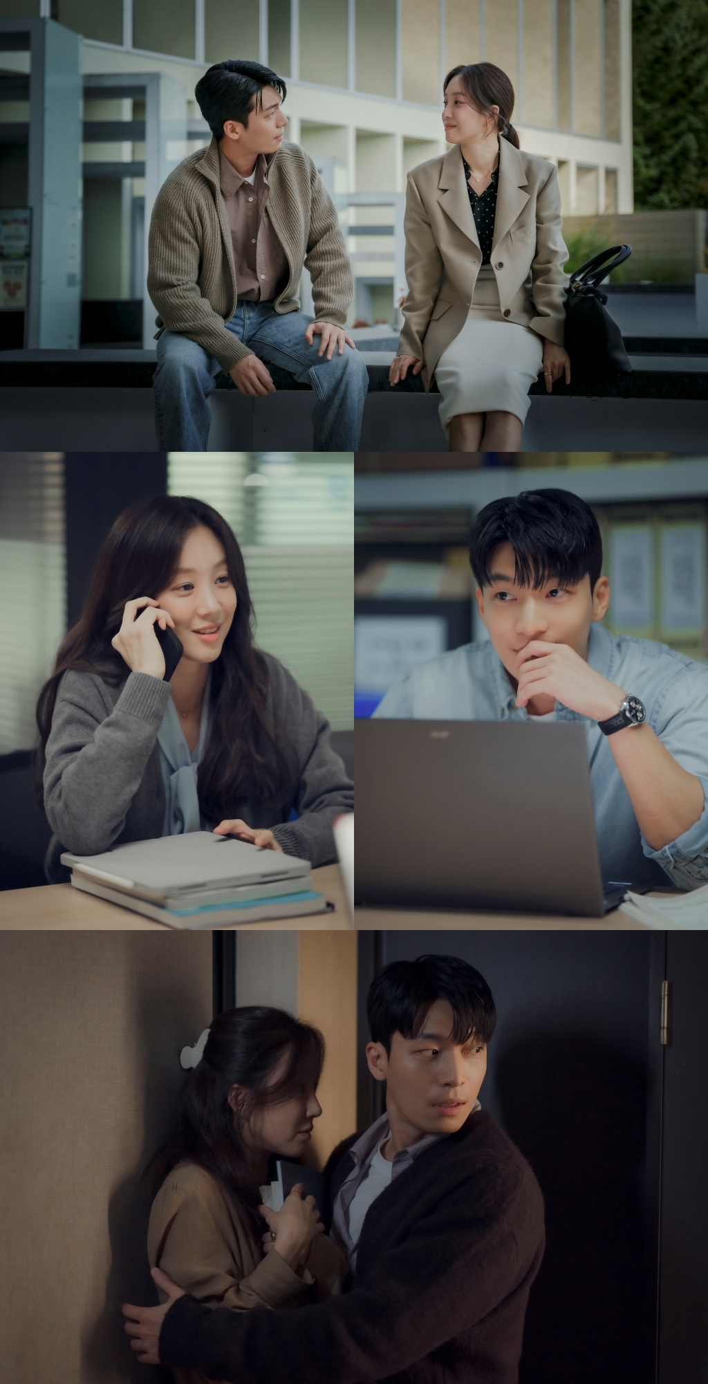‘졸업’ 정려원X위하준, 이토록 달콤한 로맨스 케미스트리…'설렘 자극' 커플 스틸 공개