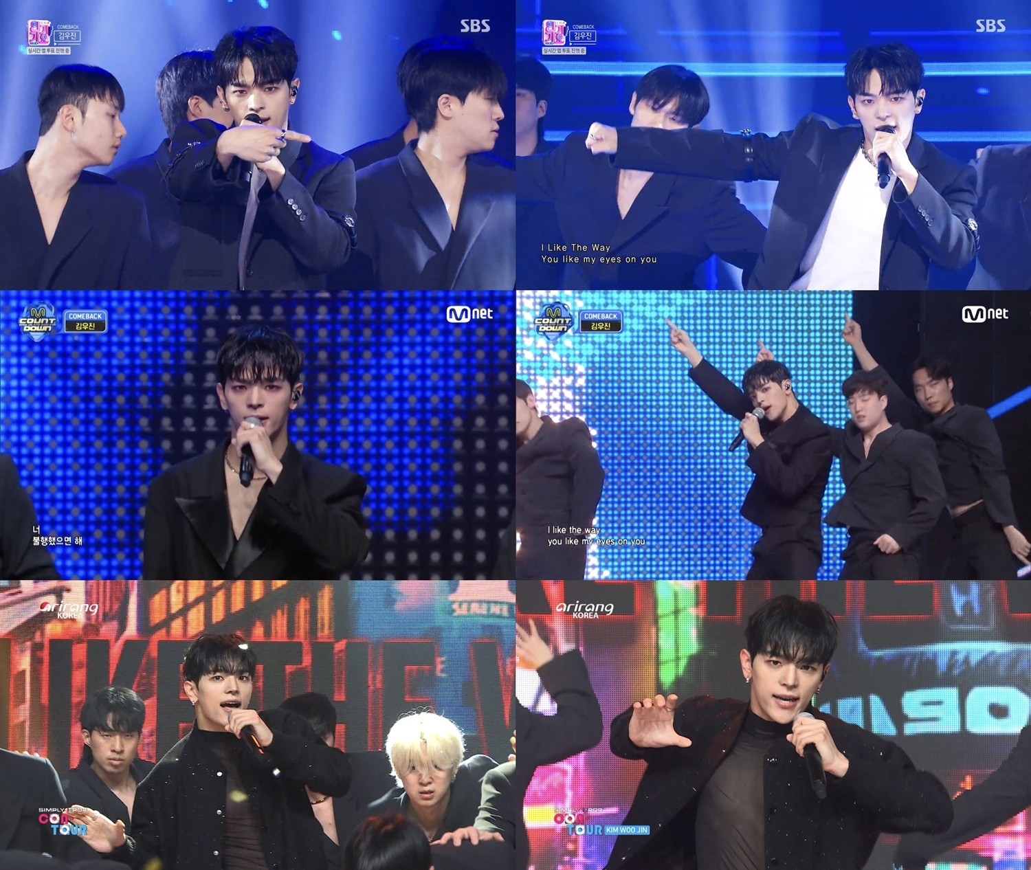 김우진, 신곡 'I Like The Way' 컴백 첫 주 음악방송 활동 성료…완성도 높은 퍼포먼스 선사