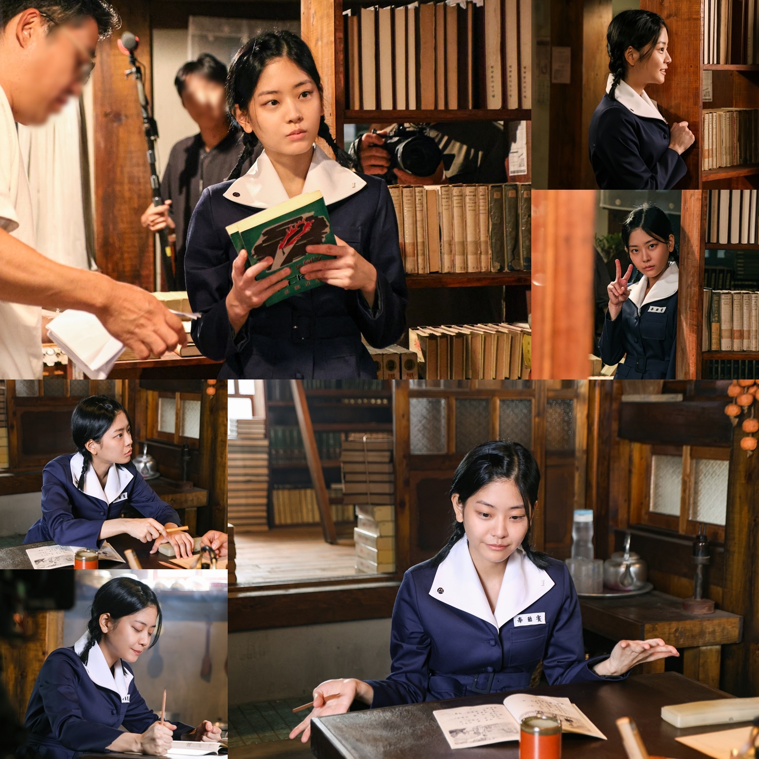 ‘수사반장 1958’ 정수빈, 설렘 가득 첫 촬영 현장 비하인드 컷 공개