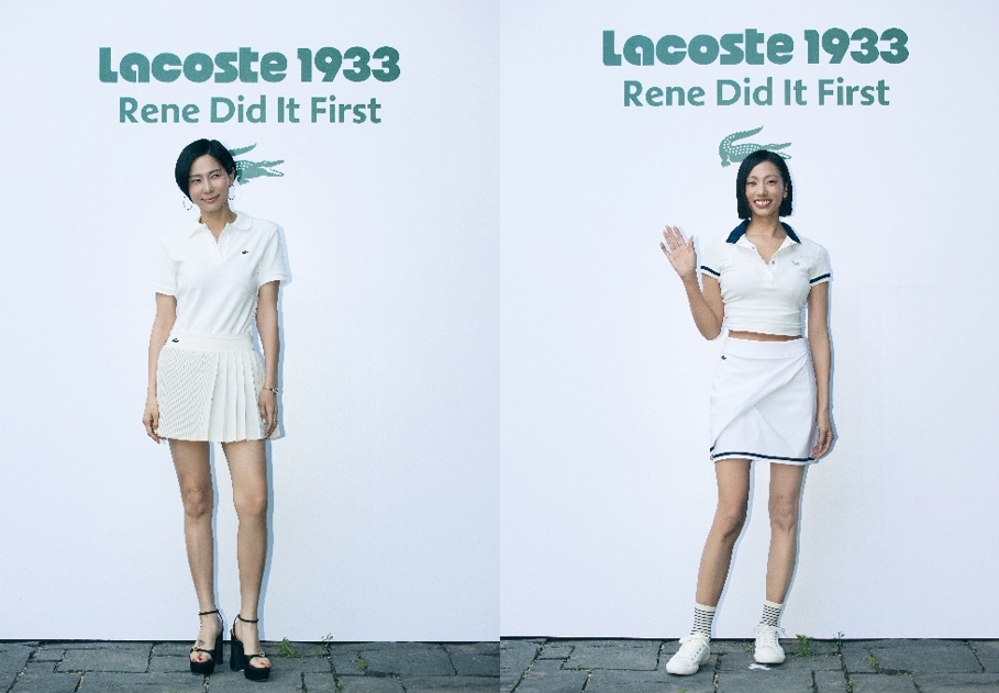 라코스테, LACOSTE1933 팝업 이벤트 진행. 브랜드 앰버서더 안효섭 등 참석. 성수동 들썩