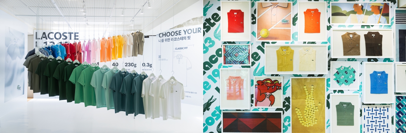라코스테, LACOSTE1933 팝업 이벤트 진행. 브랜드 앰버서더 안효섭 등 참석. 성수동 들썩
