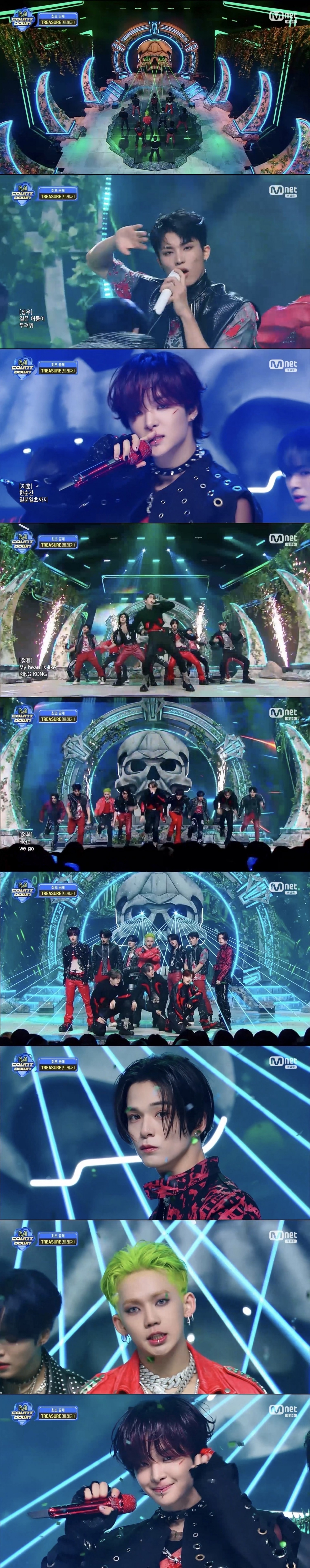 ‘엠카운트다운’ 트레저, ‘KING KONG’ 에너지 폭발…완벽 라이브 퍼포먼스 증명