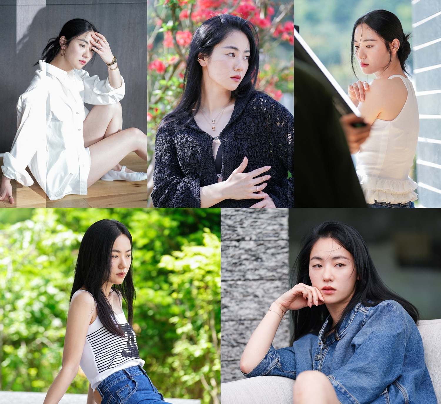 전여빈, 시선을 사로잡는 화보 비하인드 컷 공개…‘화보 장인 면모 과시’