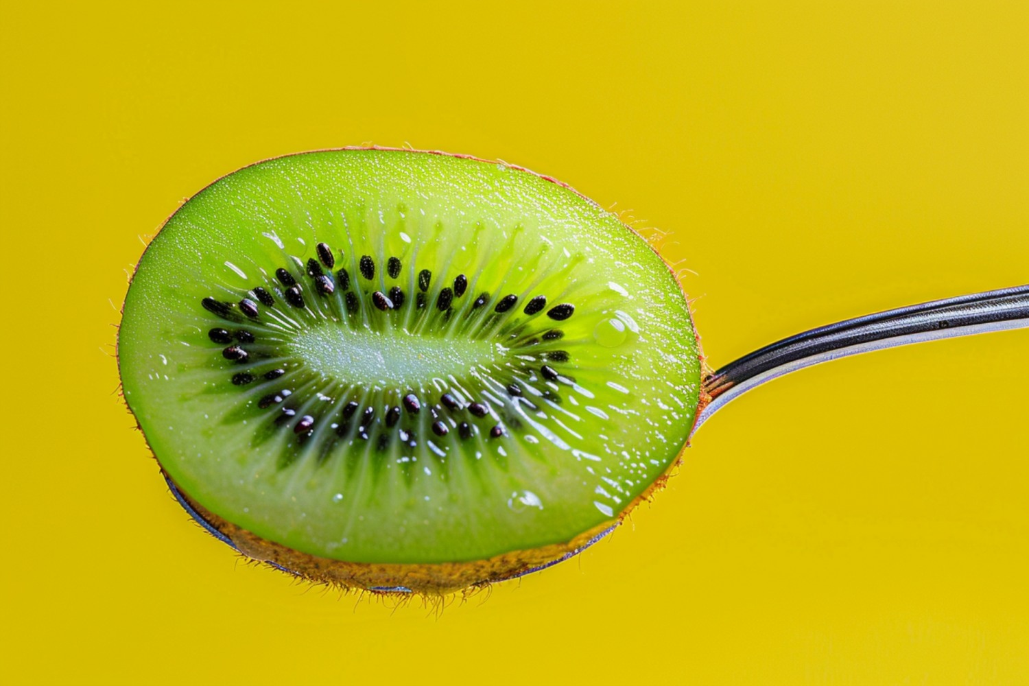 숟가락으로 껍질 안쪽까지 먹는 것이 좋다. / 이미지 생성 : 미드저니 (by rido)