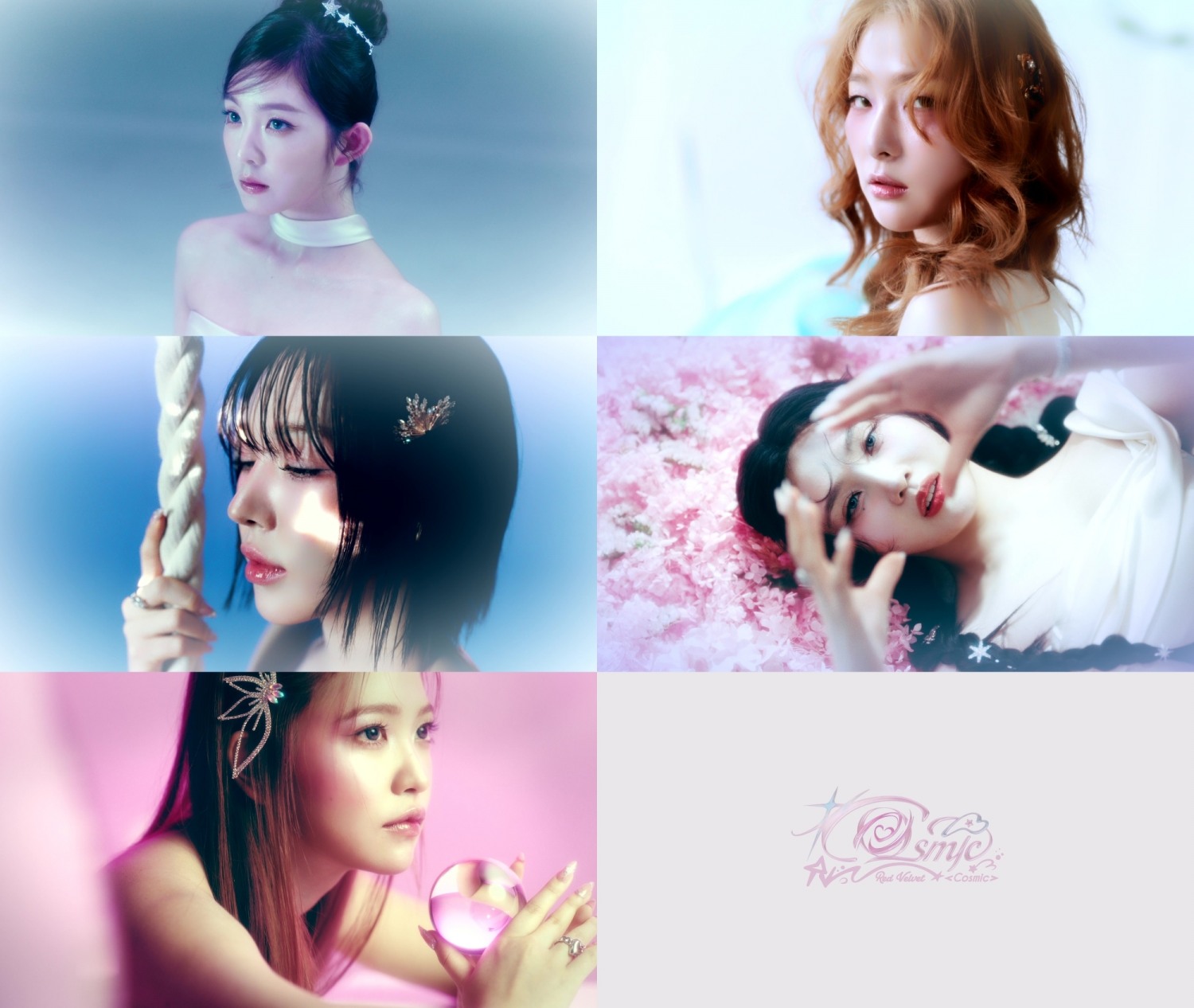 레드벨벳, 새 앨범 ‘Cosmic’에 담은 찬란한 사랑의 유니버스…‘신비로운 비주얼+환상적인 보이스’ 무드 클립 공개