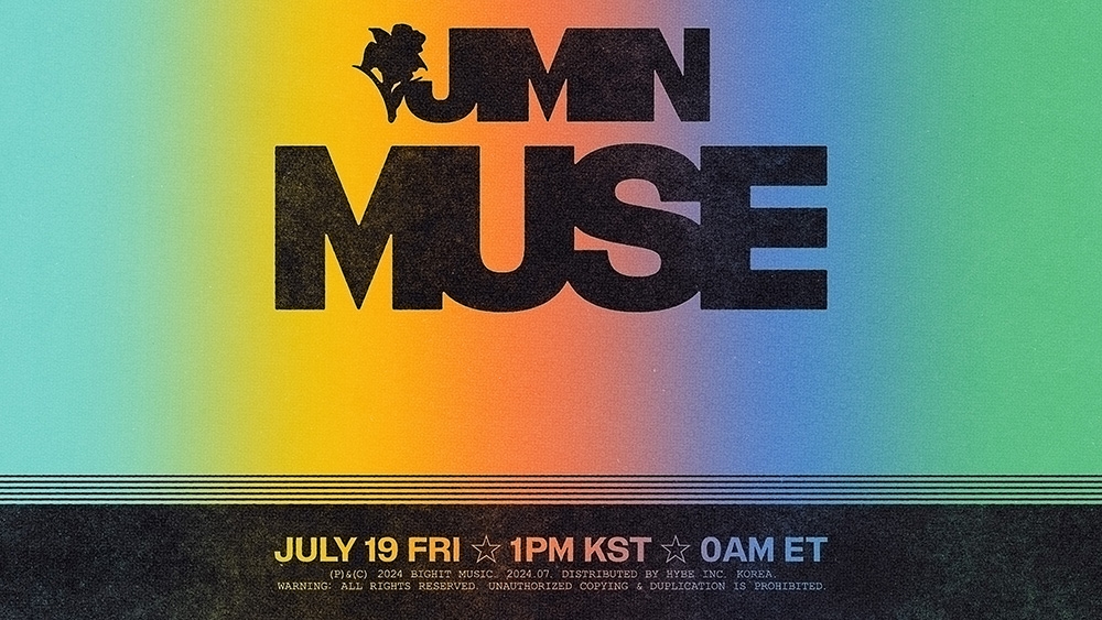 BTS 지민, 내달 19일 새 앨범 'MUSE' 발표…빅히트 뮤직 “지민의 확장된 음악적 스펙트럼 보여주는 앨범”