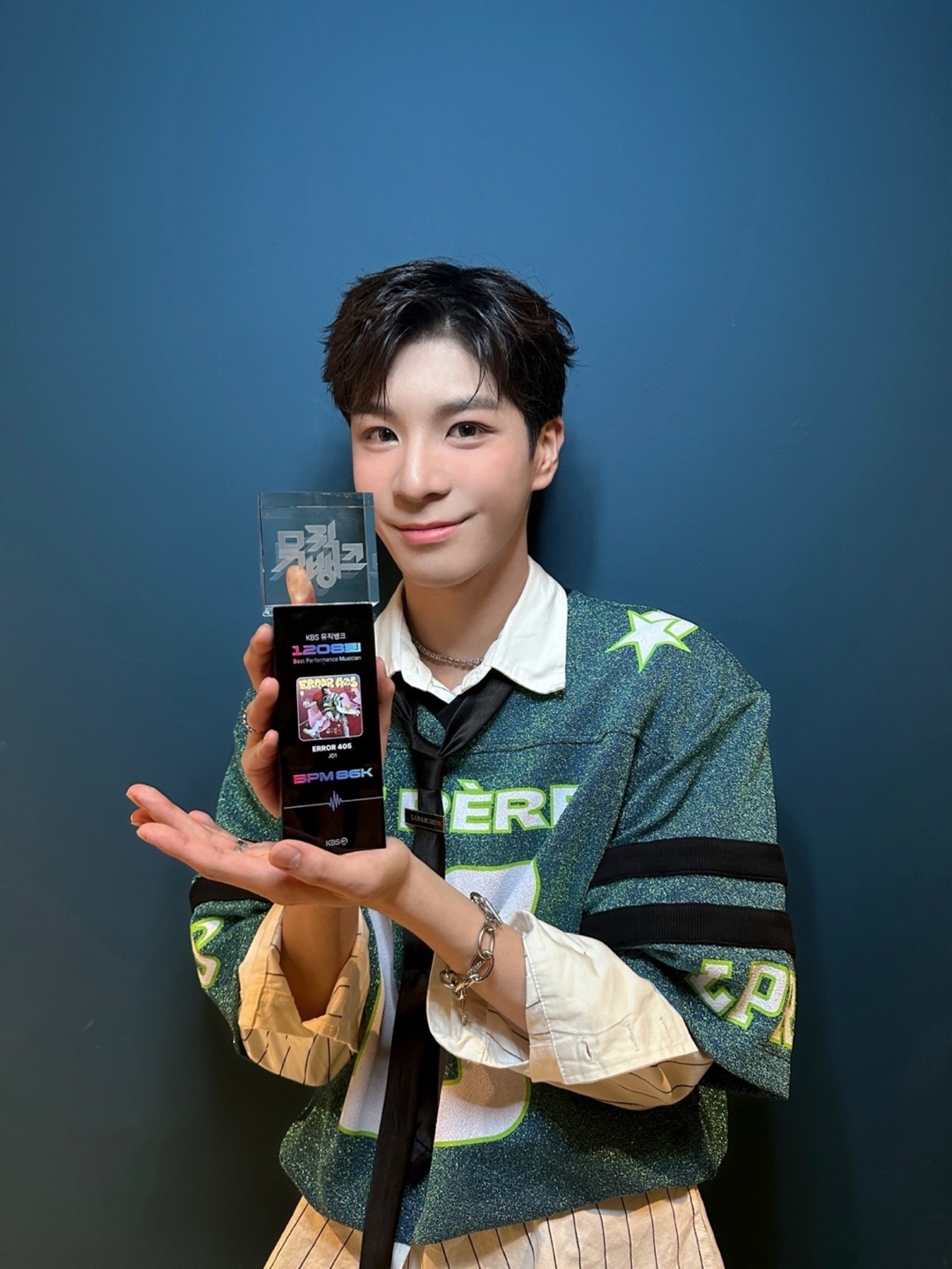 JD1, 뮤직뱅크 ‘BPM’상 수상…“더 열심히 하는 JD1이 될 것”