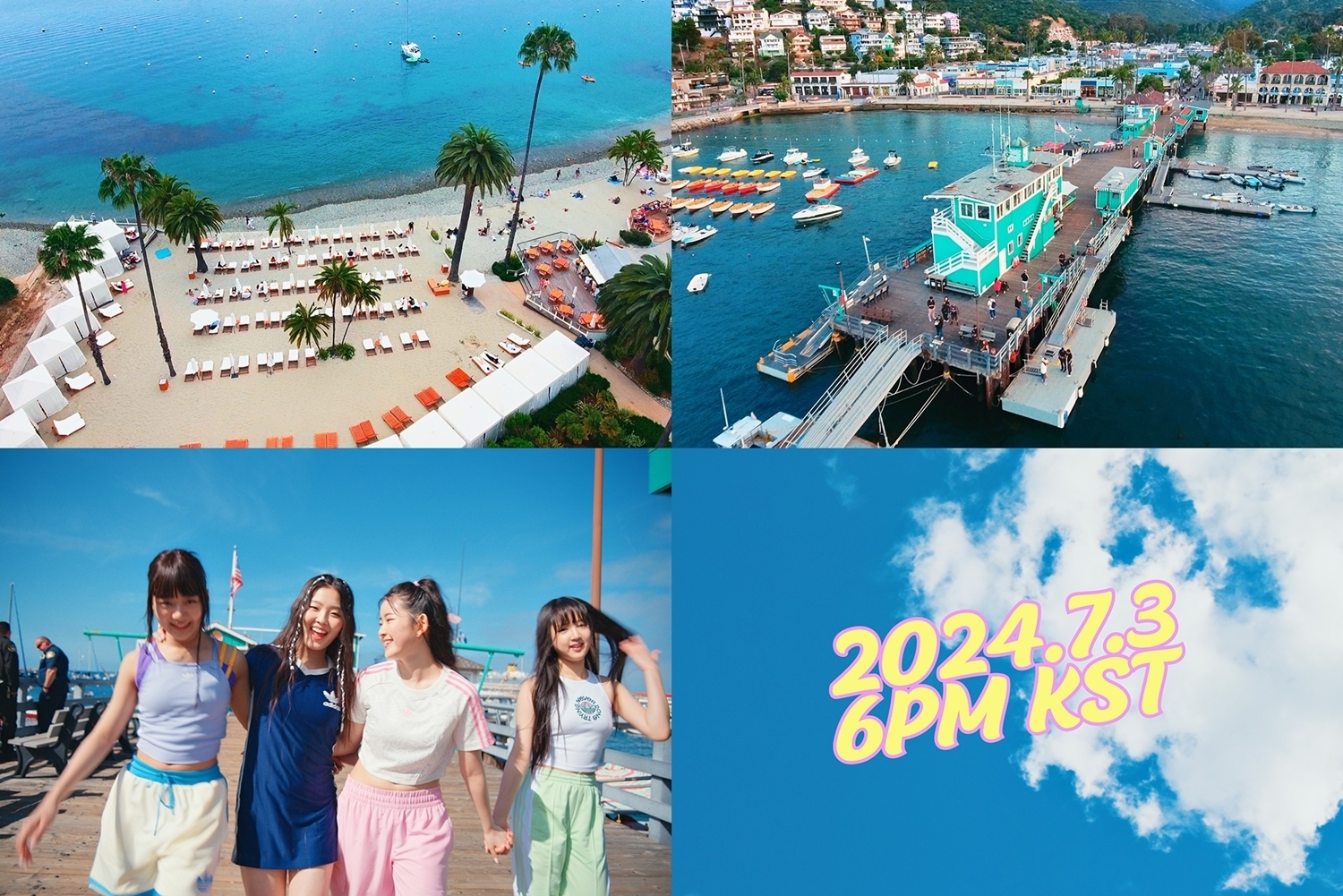 VVUP, 신곡 'Ain't Nobody' 뮤직비디오 티저 공개…'풋풋+청량' 소녀들의 여름