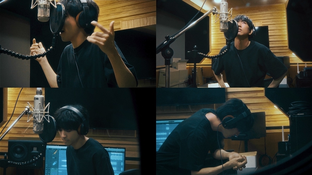 이승윤, 신보 타이틀곡 ‘폭죽타임’ 레코딩 필름 공개…시원한 보컬 눈길