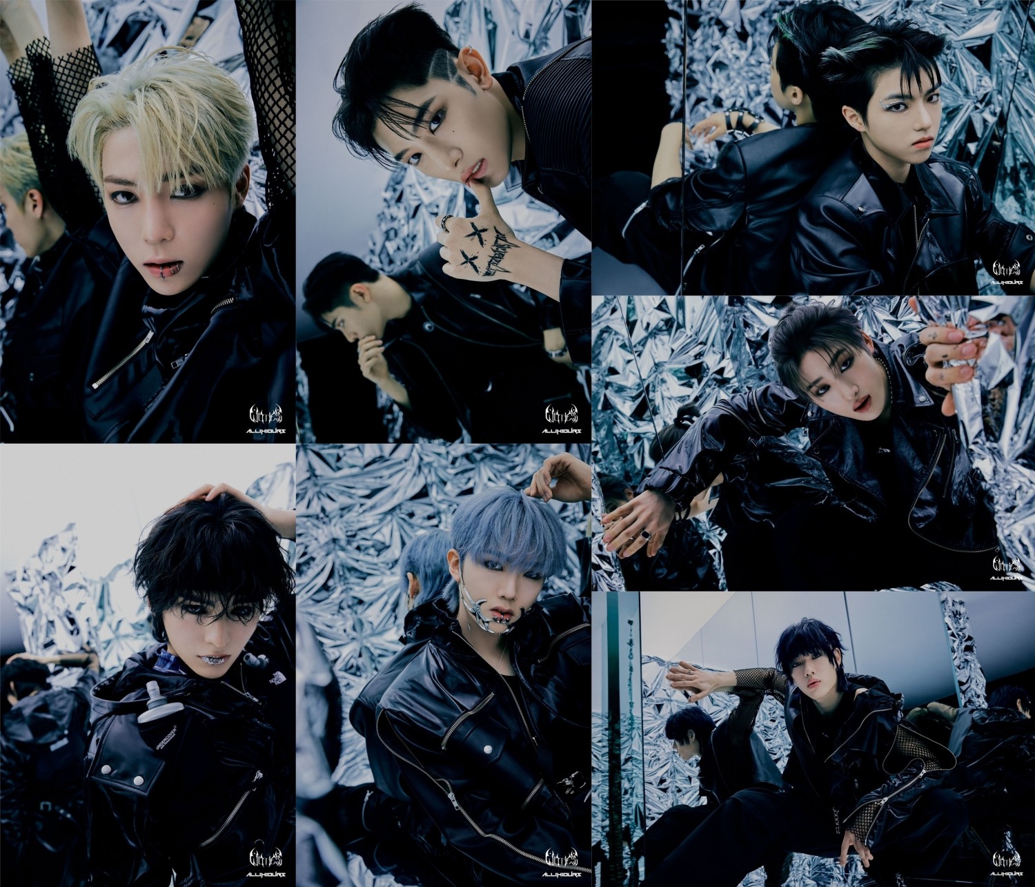 올아워즈, 미니 2집 콘셉트 포토 공개 완료…'시선 강탈' 스모키 메이크업