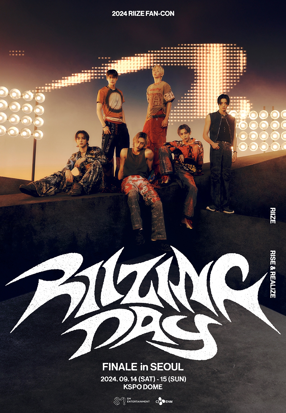 라이즈, 팬콘 투어 피날레 공연 2회차 전석 매진…‘Boom Boom Bass’ 인기