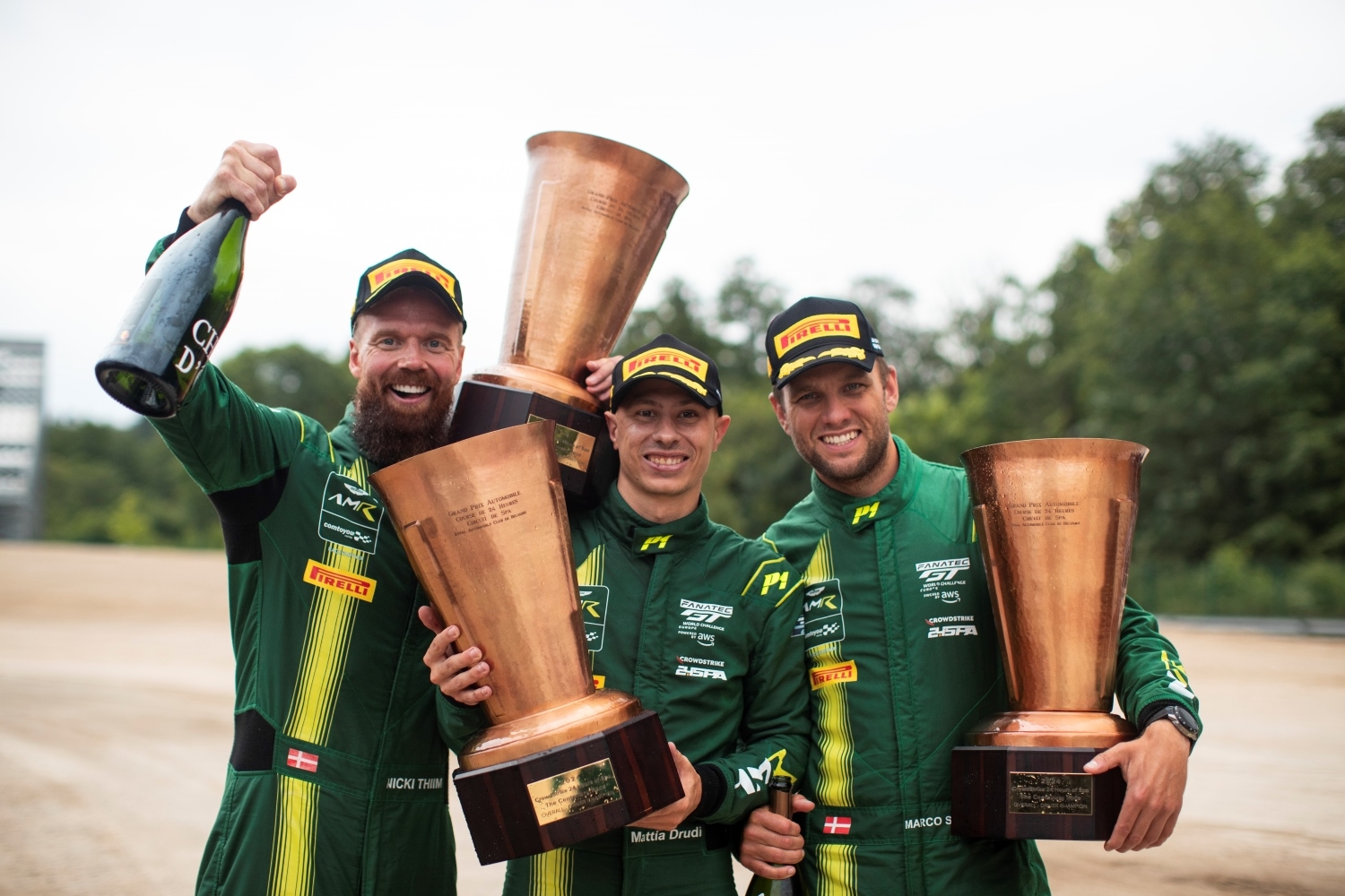 신형 애스턴마틴 밴티지 GT3, ‘크라우드스트라이크 스파 24시간’에서 역사적인 우승 기록