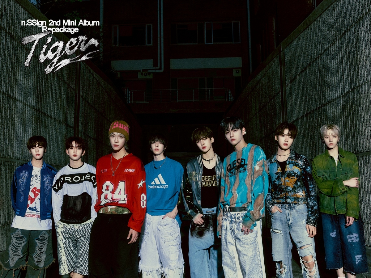 엔싸인, 'Tiger' 두 번째 콘셉트 포토 공개…‘시크+강렬’