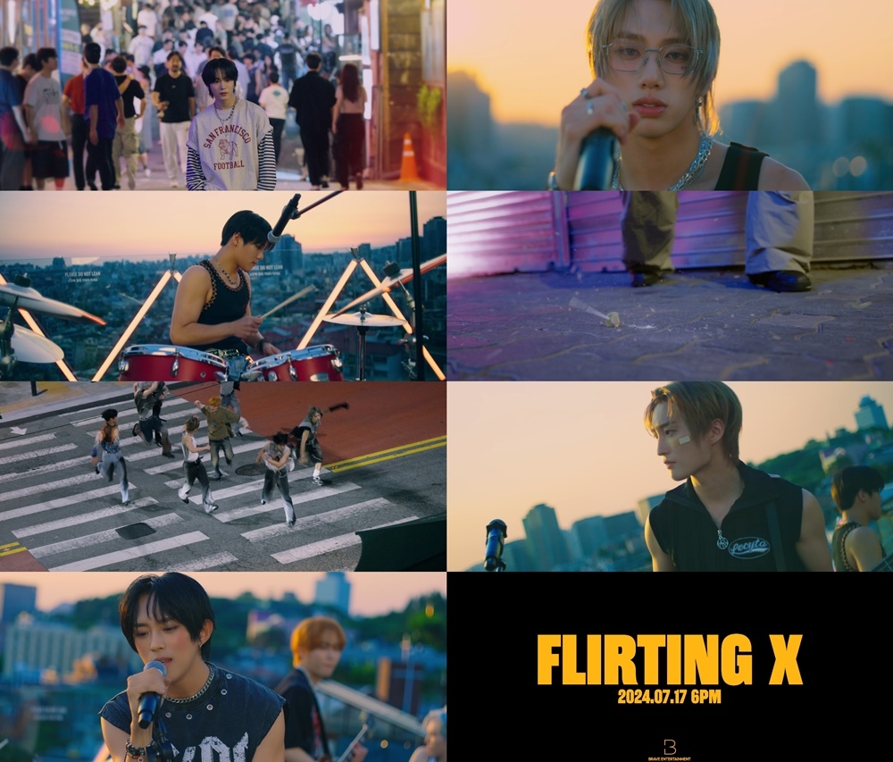 다크비, 신곡 ‘Flirting X’ 뮤직비디오 티저 공개…'강렬+파워풀' 사운드 예고