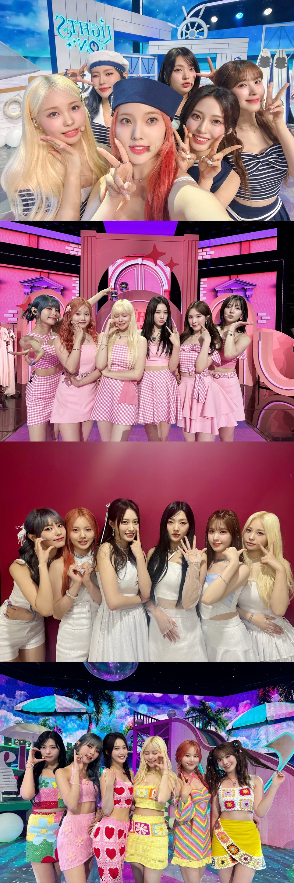 위클리, 신곡 ‘LIGHTS ON’ 첫 주 음악방송 활동 성료…'더위 사냥꾼' 완벽 변신