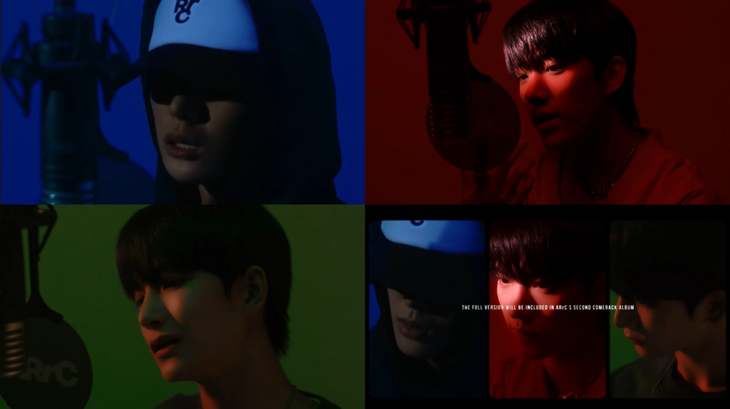 아크, 유닛 'Connected' 스튜디오 세션 공개…개성 넘치는 제스처