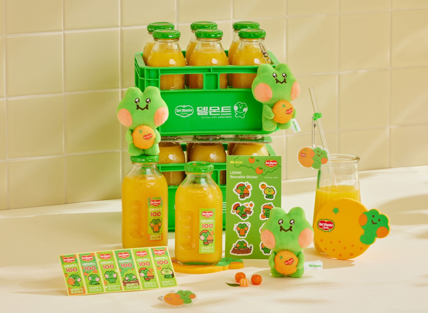 델몬트 with 라인프렌즈 미니니 스페셜 에디션