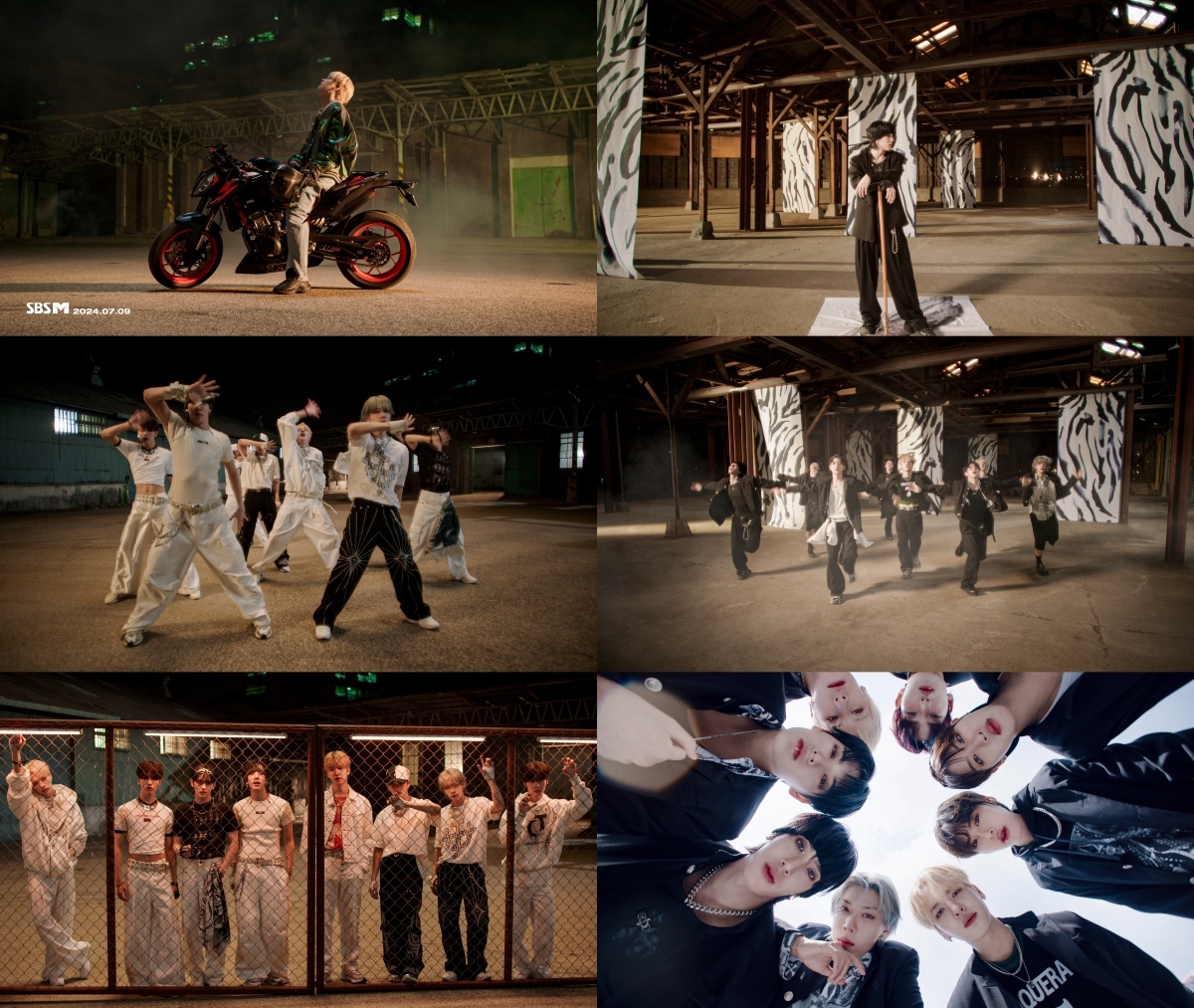 엔싸인, 'Tiger (New Flavour)' 뮤직비디오 티저 공개…거침없는 에너지