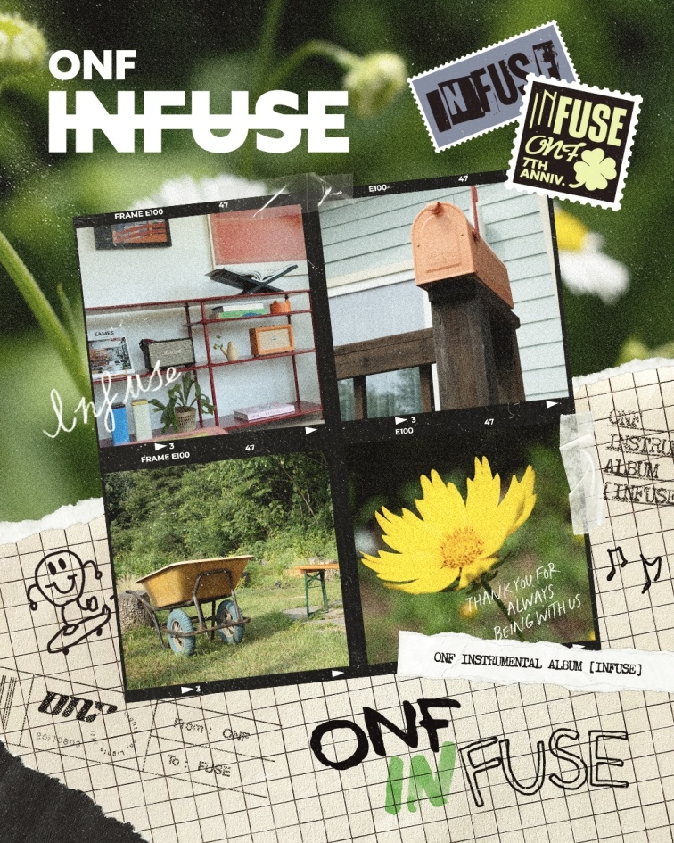 온앤오프, 내달 2일 첫 인스트루멘탈 앨범 ‘INFUSE’ 발매…커밍순 이미지 공개