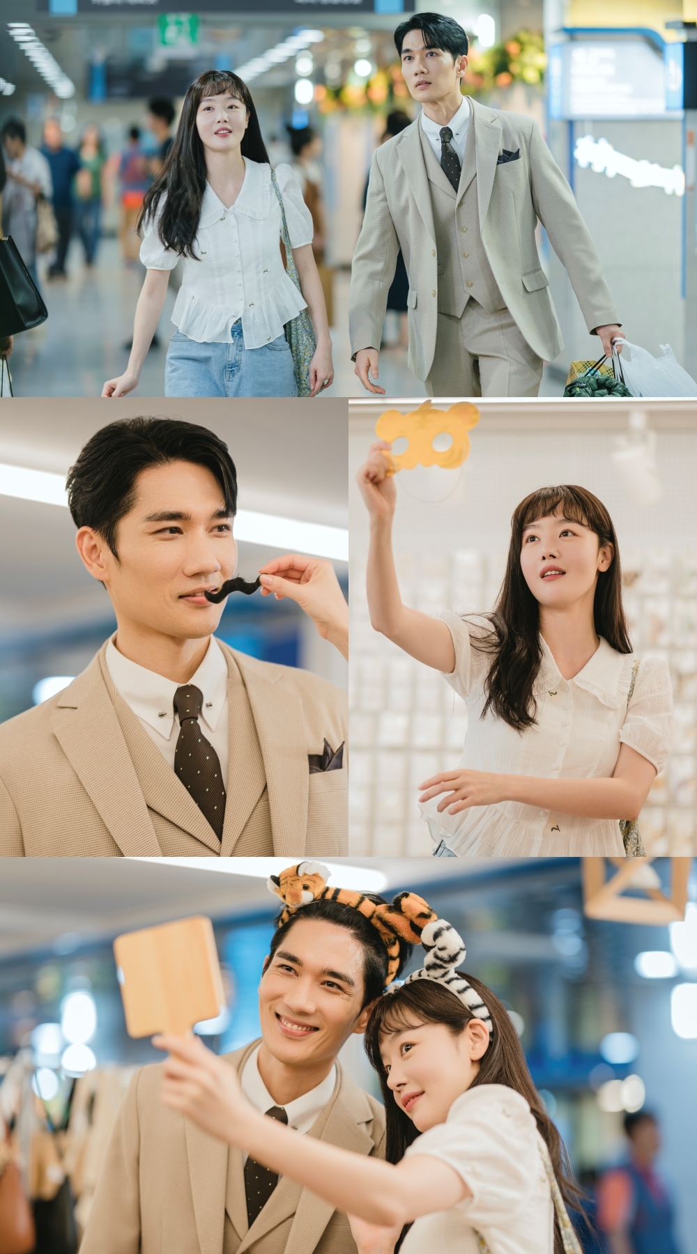 ‘놀아주는 여자’ 엄태구X한선화, 떨리는 첫 데이트 현장 포착…알콩달콩 설렘 가득한 둘만의 시간