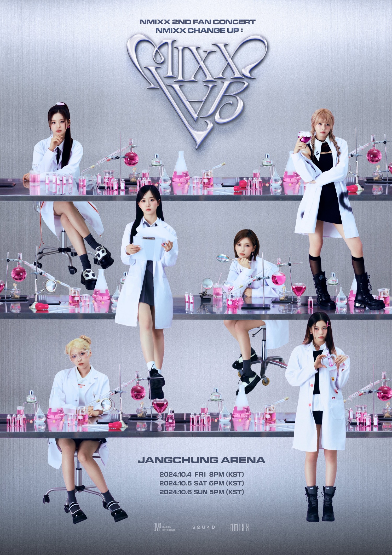 NMIXX, 10월 두 번째 팬 콘서트 개최…공연 포스터 깜짝 공개
