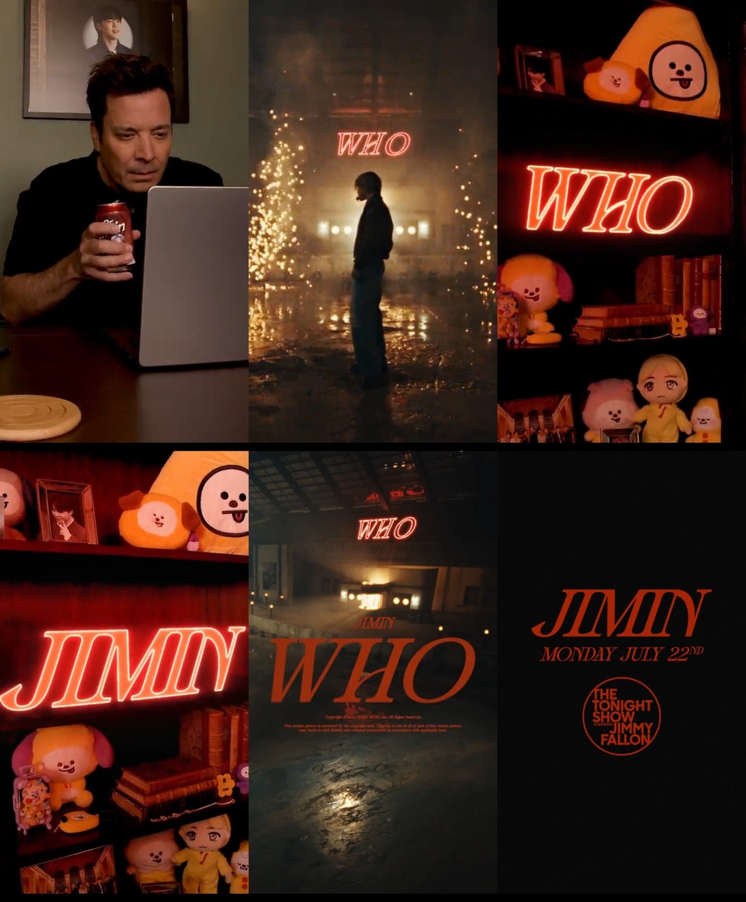 방탄소년단 지민, 美 ‘지미 팰런쇼’ 출격…신보 타이틀곡 ‘Who’ 무대 최초 공개